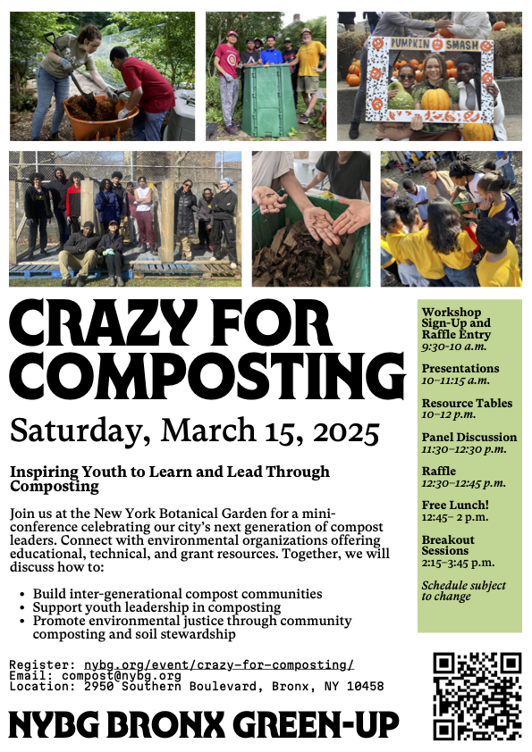 NYBG Crazy for Composting 2025